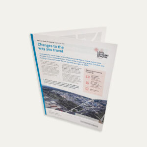 Brochures – A3 folded to A4